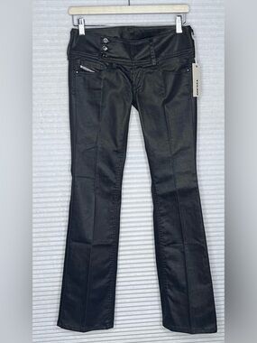 Diesel Black Boot Cut Jeans